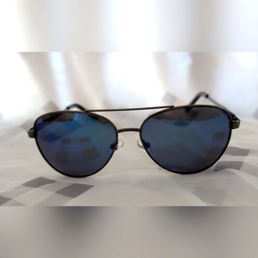 Foster Grant Men's Classic Aviator Pilot double bridge Sunglasses